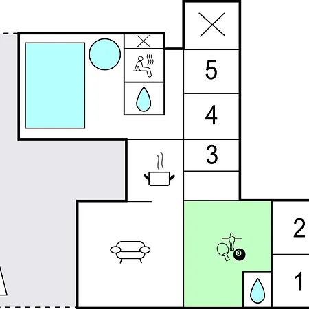 In With Sauna Tatil Evi Stege